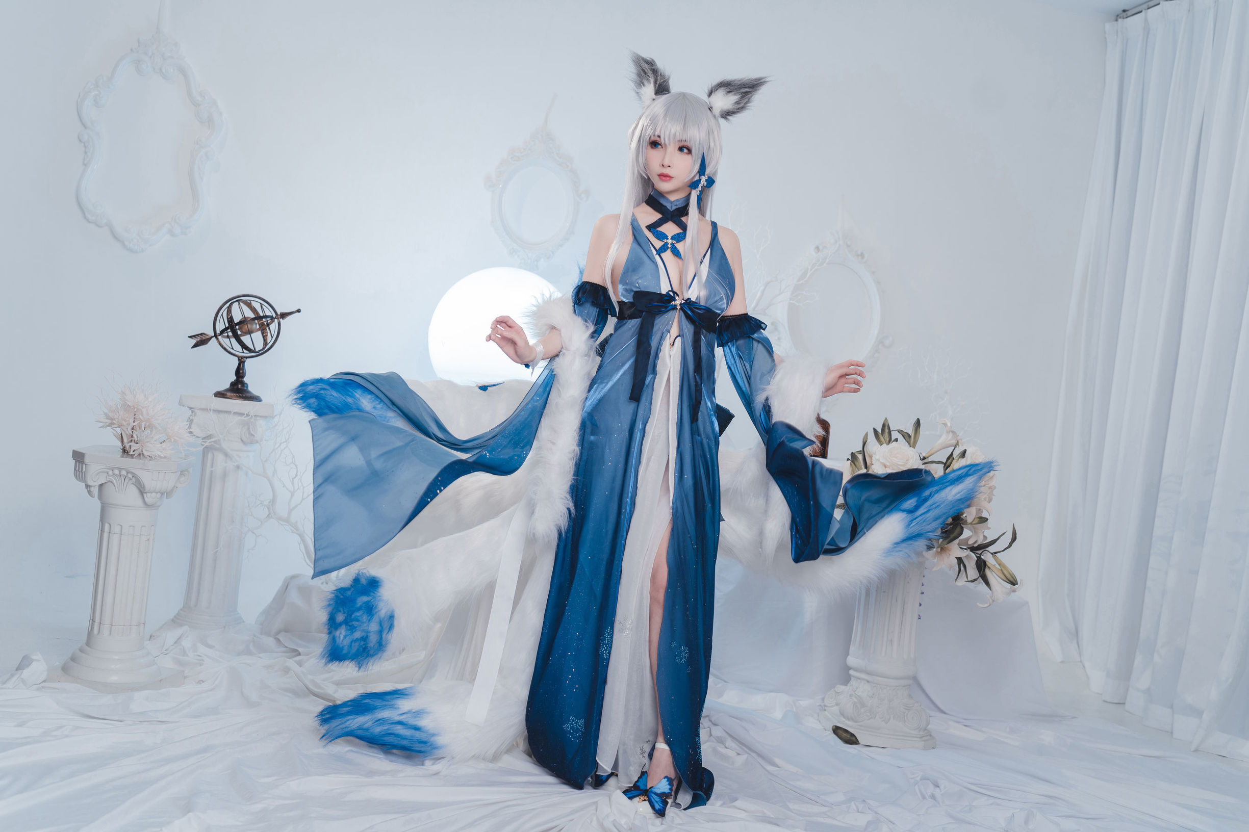 [网红COSER]COS福利rioko凉凉子信浓礼服插图5